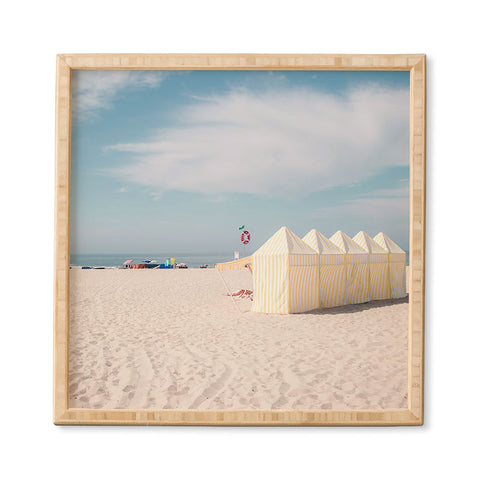 Ingrid Beddoes Beach Summer Vibes ocean Framed Wall Art
