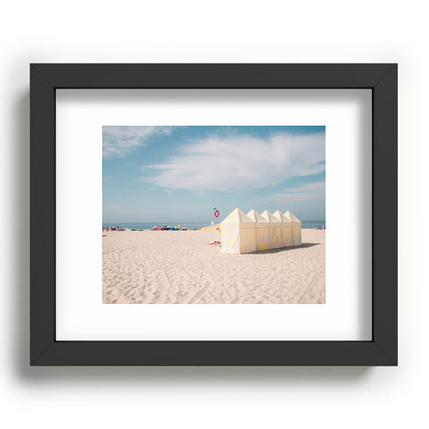 Ingrid Beddoes Beach Summer Vibes ocean Recessed Framing Rectangle