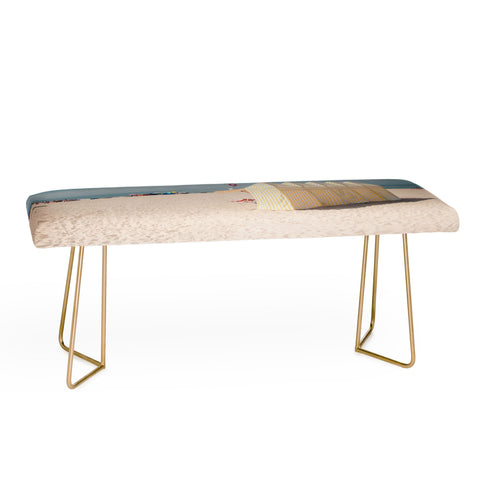 Ingrid Beddoes Beach Summer Vibes ocean Bench