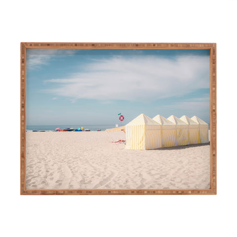 Ingrid Beddoes Beach Summer Vibes ocean Rectangular Tray