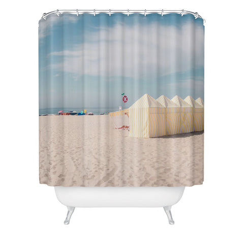 Ingrid Beddoes Beach Summer Vibes ocean Shower Curtain