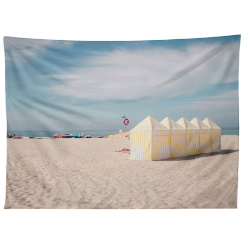 Ingrid Beddoes Beach Summer Vibes ocean Tapestry