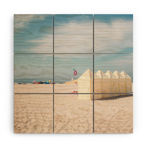 Ingrid Beddoes Beach Summer Vibes ocean Wood Wall Mural