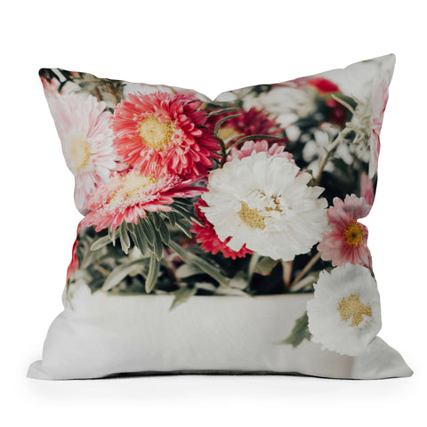 Ingrid Beddoes Bouquetlicious ll Outdoor Throw Pillow
