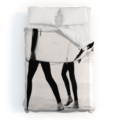 Ingrid Beddoes Catch a Wave ll Duvet Cover