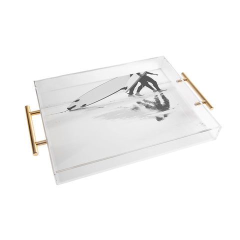 Ingrid Beddoes Catch a Wave VII Acrylic Tray