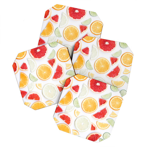 Ingrid Beddoes citrus fresh Coaster Set