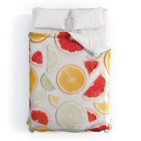 Ingrid Beddoes citrus fresh Duvet Cover