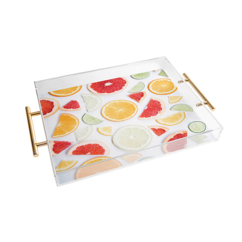 Ingrid Beddoes citrus fresh Acrylic Tray