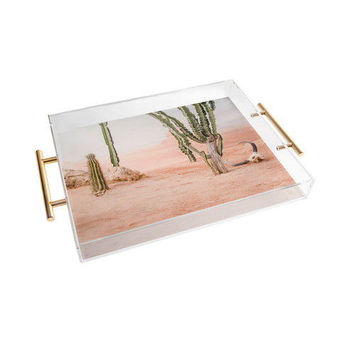 Ingrid Beddoes Desert Peach Acrylic Tray