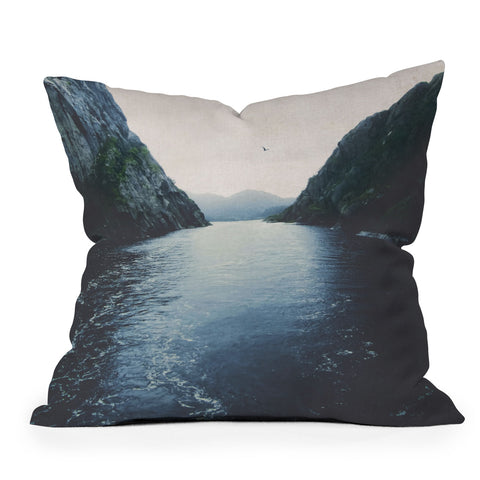 Ingrid Beddoes Finding Inner Peace Outdoor Throw Pillow
