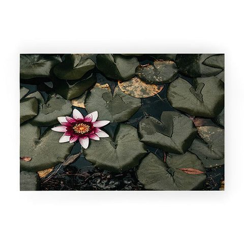 Ingrid Beddoes Lily Pond Welcome Mat