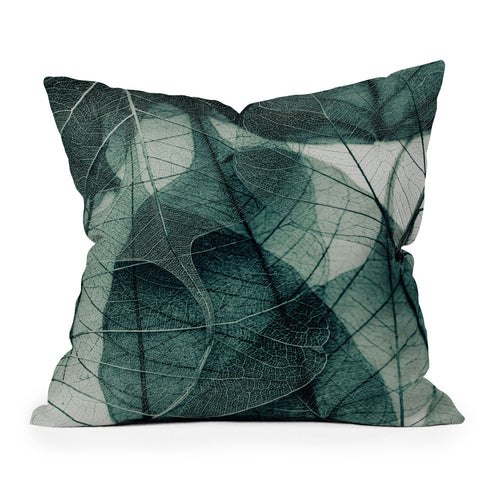 Ingrid Beddoes Olive Green Outdoor Throw Pillow