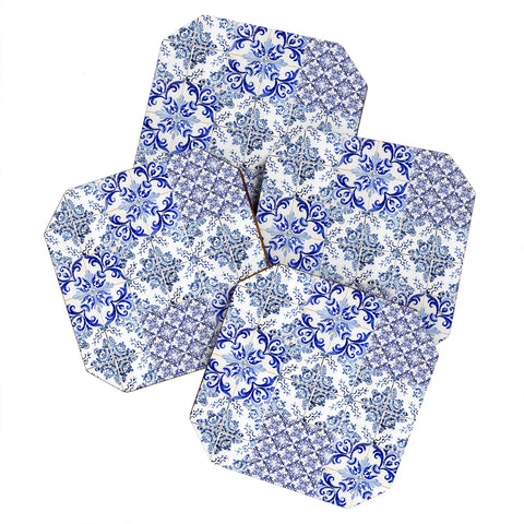 Ingrid Beddoes Portuguese Azulejos Coaster Set