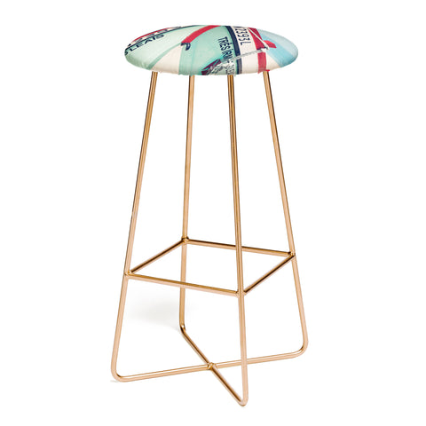 Ingrid Beddoes Portuguese fishing boat Bar Stool
