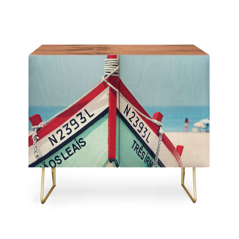 Ingrid Beddoes Portuguese fishing boat Credenza