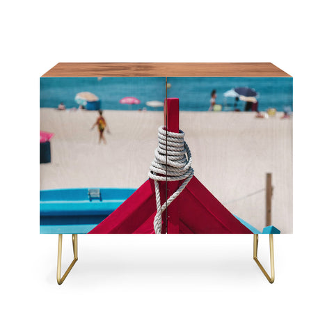 Ingrid Beddoes Portuguese fishing boat II Credenza