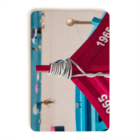 Ingrid Beddoes Portuguese fishing boat II Cutting Board Rectangle