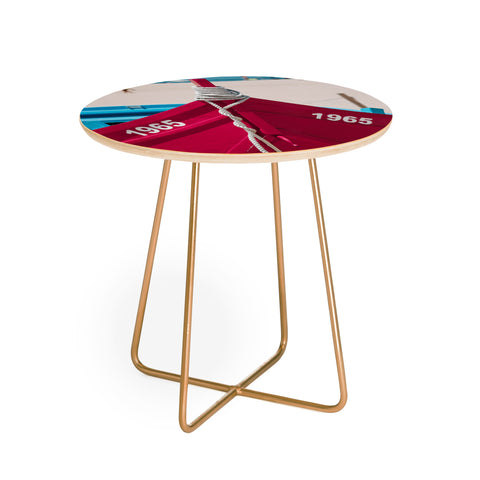 Ingrid Beddoes Portuguese fishing boat II Round Side Table