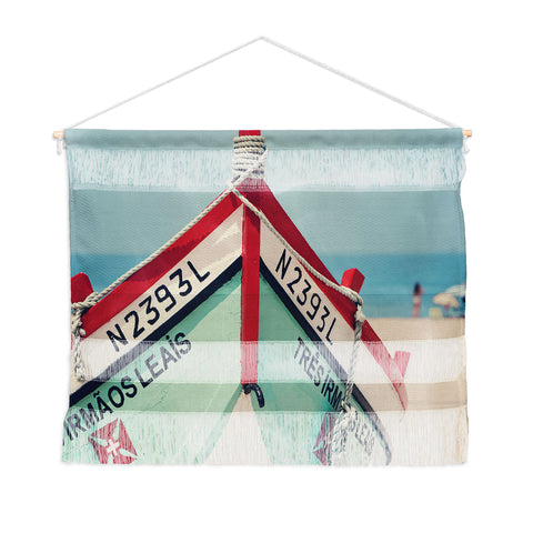 Ingrid Beddoes Portuguese fishing boat Wall Hanging Landscape