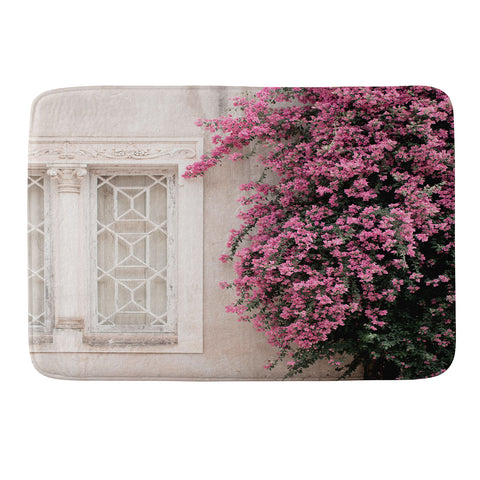 Ingrid Beddoes Pretty Window Bougainvillea Memory Foam Bath Mat