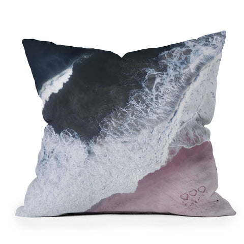 Ingrid Beddoes Sea Heart and Soul Outdoor Throw Pillow