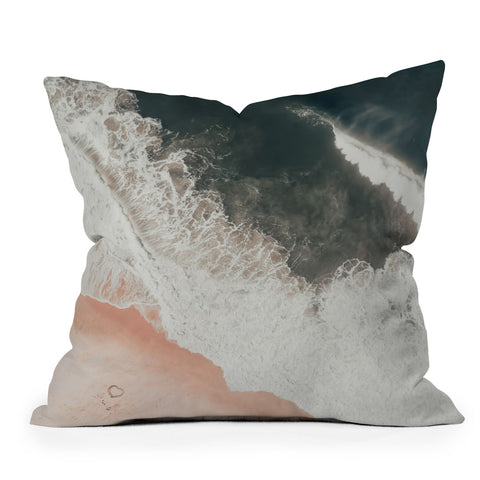 Ingrid Beddoes Sea heart Throw Pillow
