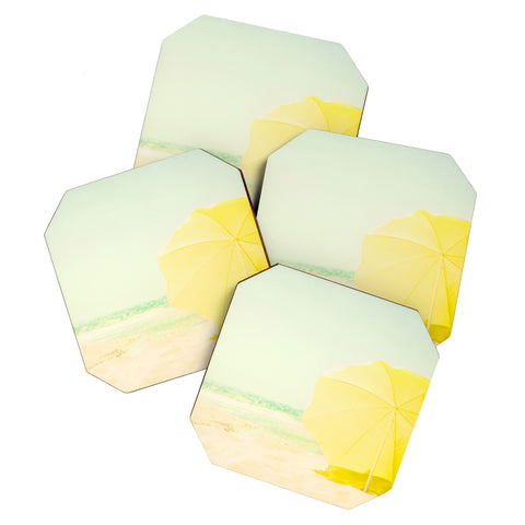 Ingrid Beddoes Summer Yellow I Coaster Set