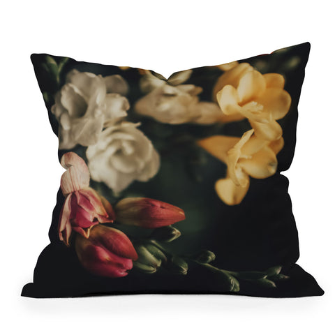 Ingrid Beddoes Sweet spring bouquet Outdoor Throw Pillow