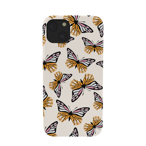 Insvy Design Studio ButterflyPink Yellow Phone Case