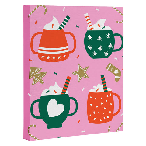 Insvy Design Studio Cocoa Cookies Art Canvas