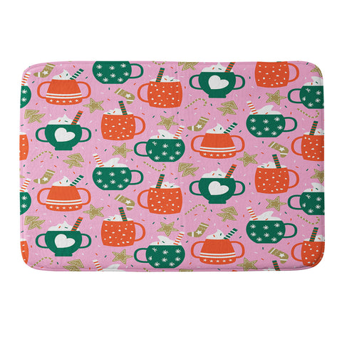 Insvy Design Studio Cocoa Cookies Memory Foam Bath Mat