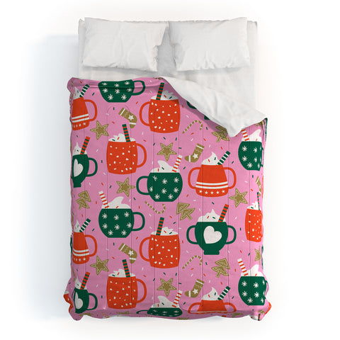 Insvy Design Studio Cocoa Cookies Comforter