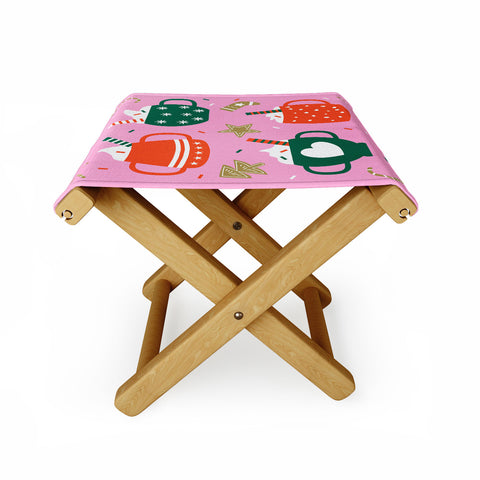 Insvy Design Studio Cocoa Cookies Folding Stool