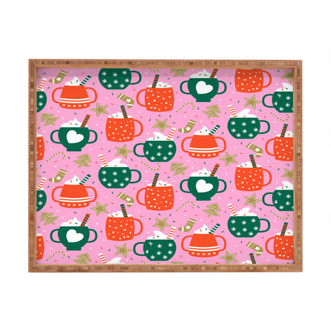 Insvy Design Studio Cocoa Cookies Rectangular Tray