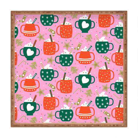 Insvy Design Studio Cocoa Cookies Square Tray