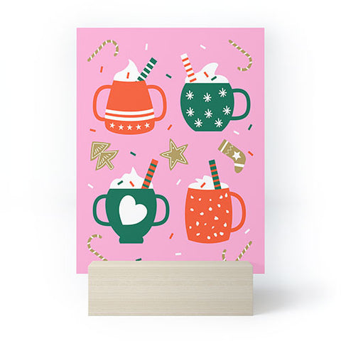 Insvy Design Studio Cocoa Cookies Mini Art Print