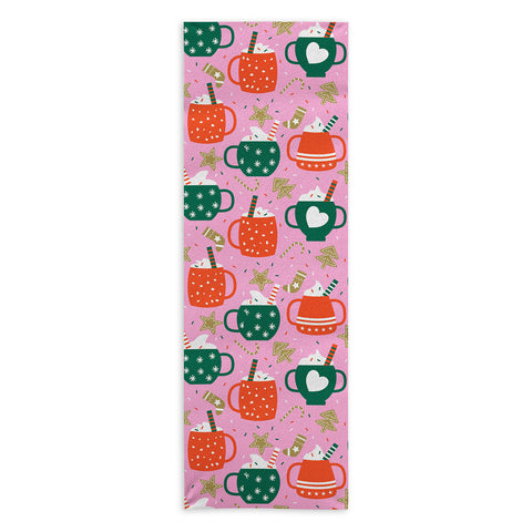 Insvy Design Studio Cocoa Cookies Yoga Towel