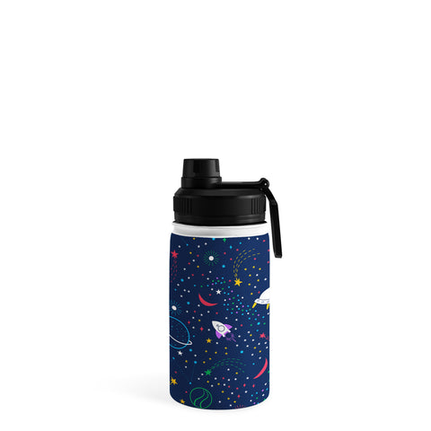 Insvy Design Studio Colourful Space Water Bottle