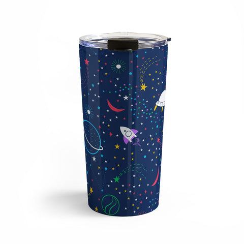 Insvy Design Studio Colourful Space Travel Mug
