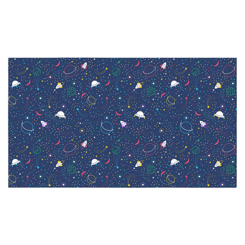 Insvy Design Studio Colourful Space Tablecloth