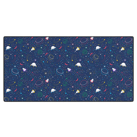 Insvy Design Studio Colourful Space Desk Mat