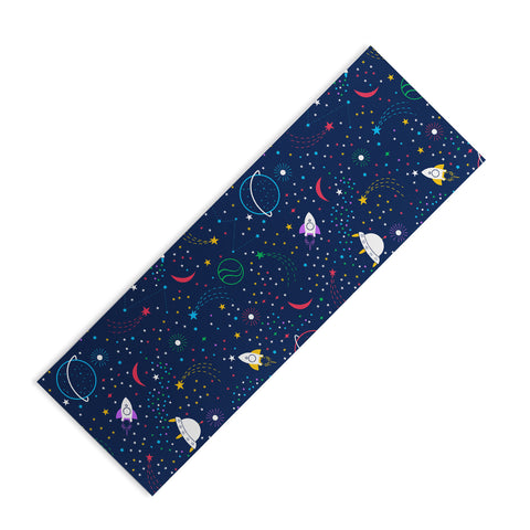 Insvy Design Studio Colourful Space Yoga Mat