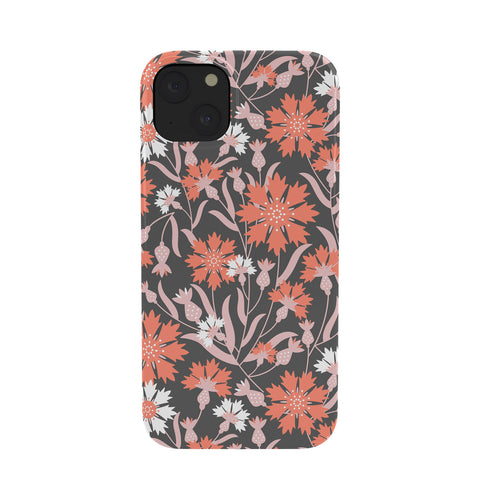 Insvy Design Studio Cornflower Orange and White Phone Case