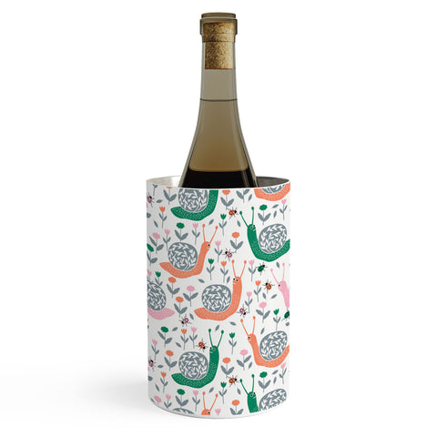 Insvy Design Studio Happy Snail and the Beetle Wine Chiller