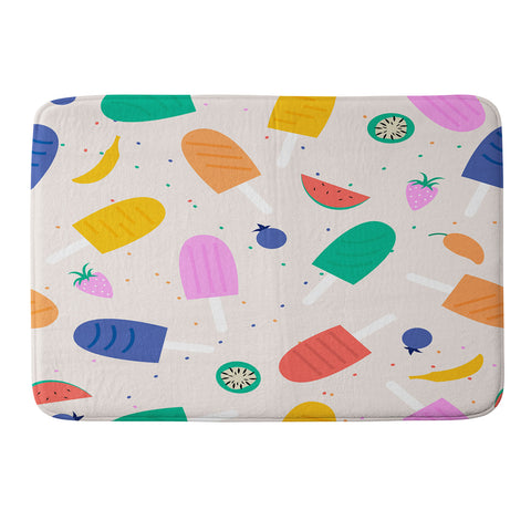 Insvy Design Studio Ice Pops Memory Foam Bath Mat