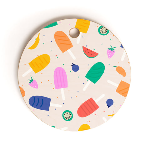 Insvy Design Studio Ice Pops Cutting Board Round