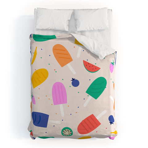 Insvy Design Studio Ice Pops Duvet Cover