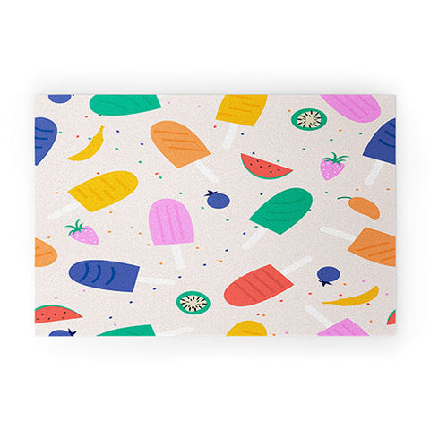 Insvy Design Studio Ice Pops Welcome Mat