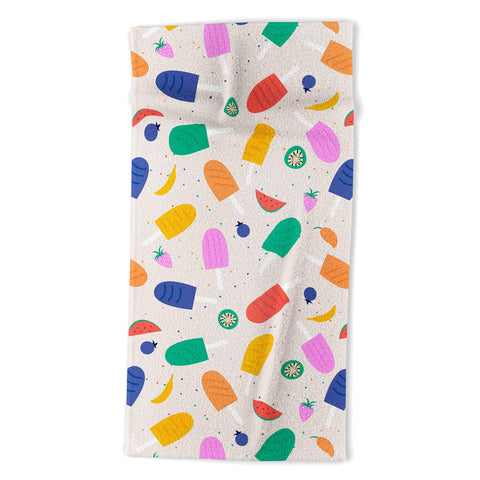 Insvy Design Studio Ice Pops Beach Towel